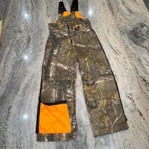Walls Legend Kids 6/7 Overalls Insulated Camouflage Bibs Waterproof Hunter